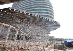 《蘇州建筑腳手架嶄露頭角，致勝有奇招》