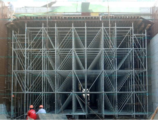 承插型盤扣式腳手架●和鋼管舞有什么關聯嗎？